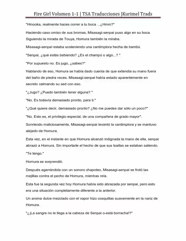 Fire Girl (Novela) - Capítulo 1 - Página 233 - LectorTMOo