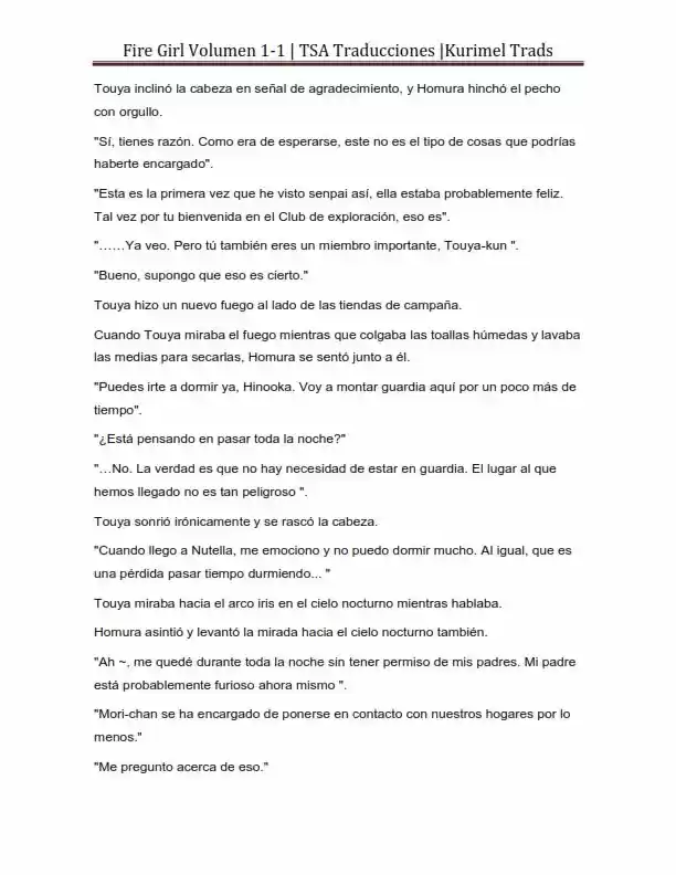 Fire Girl (Novela) - Capítulo 1 - Página 236 - LectorTMOo