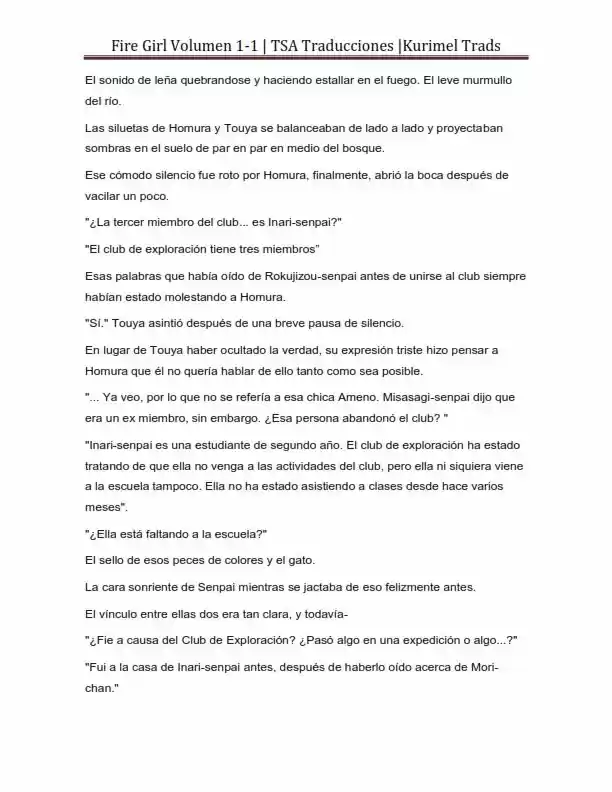 Fire Girl (Novela) - Capítulo 1 - Página 237 - LectorTMOo
