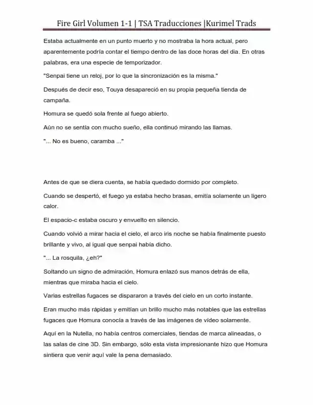 Fire Girl (Novela) - Capítulo 1 - Página 240 - LectorTMOo