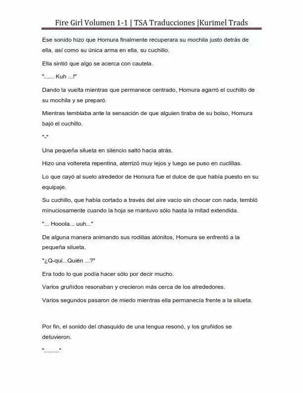 Fire Girl (Novela) - Capítulo 1 - Página 242 - LectorTMOo