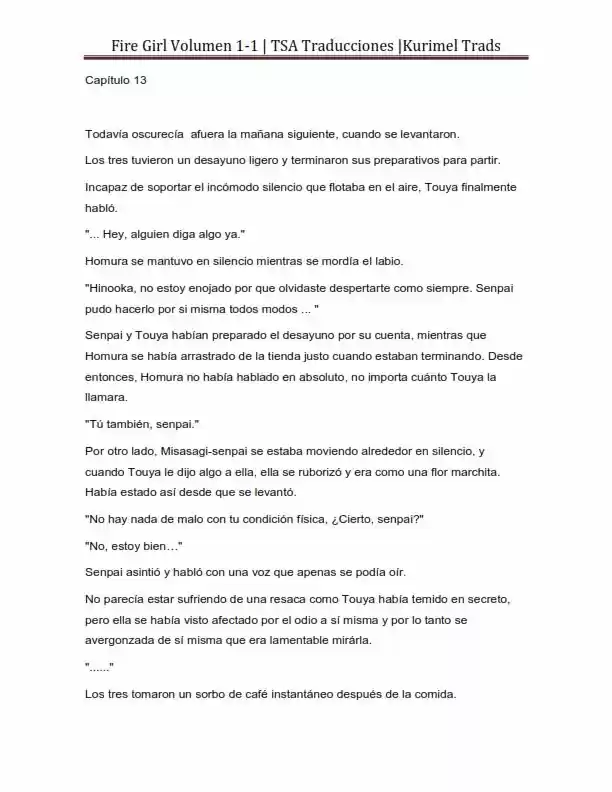 Fire Girl (Novela) - Capítulo 1 - Página 245 - LectorTMOo