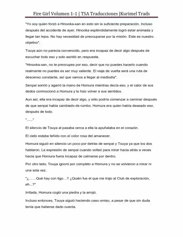 Fire Girl (Novela) - Capítulo 1 - Página 248 - LectorTMOo
