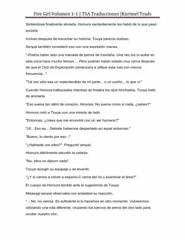 Fire Girl (Novela) - Capítulo 1 - Página 250 - LectorTMOo