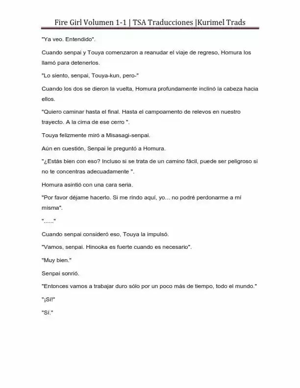Fire Girl (Novela) - Capítulo 1 - Página 251 - LectorTMOo