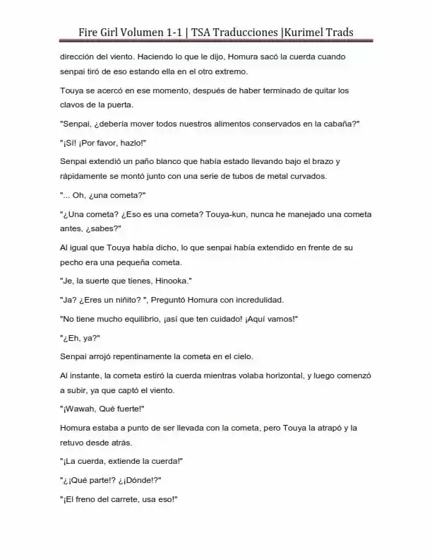 Fire Girl (Novela) - Capítulo 1 - Página 253 - LectorTMOo