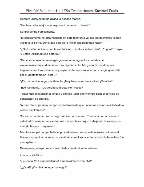 Fire Girl (Novela) - Capítulo 1 - Página 258 - LectorTMOo