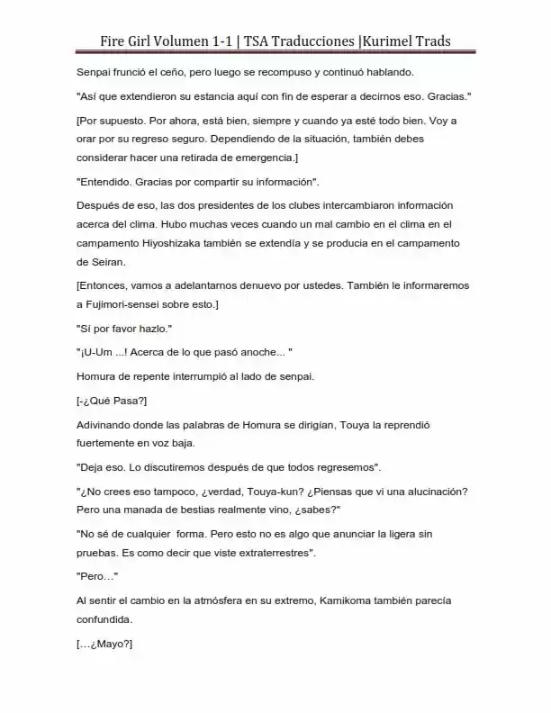 Fire Girl (Novela) - Capítulo 1 - Página 262 - LectorTMOo