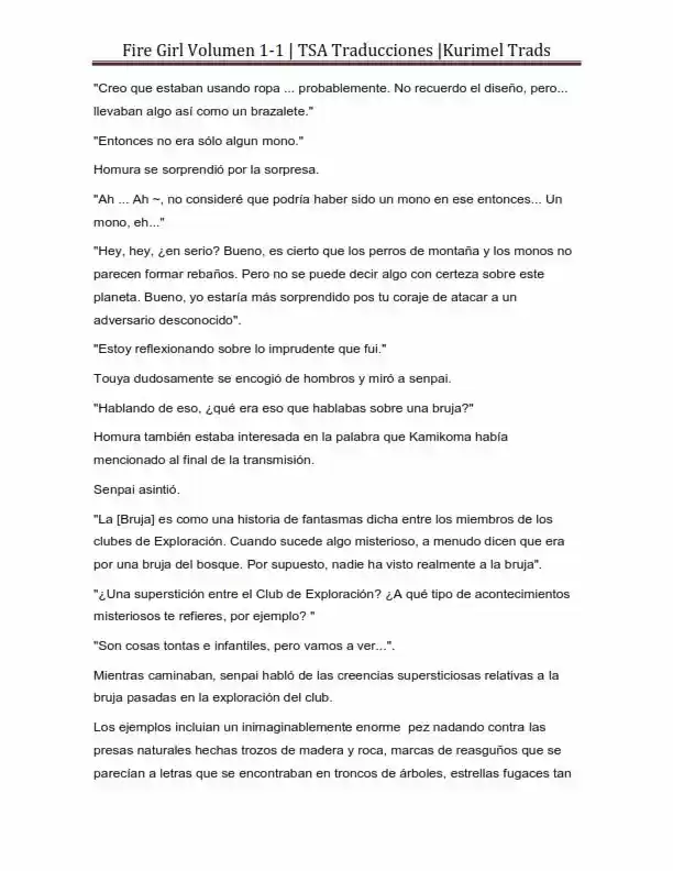 Fire Girl (Novela) - Capítulo 1 - Página 266 - LectorTMOo