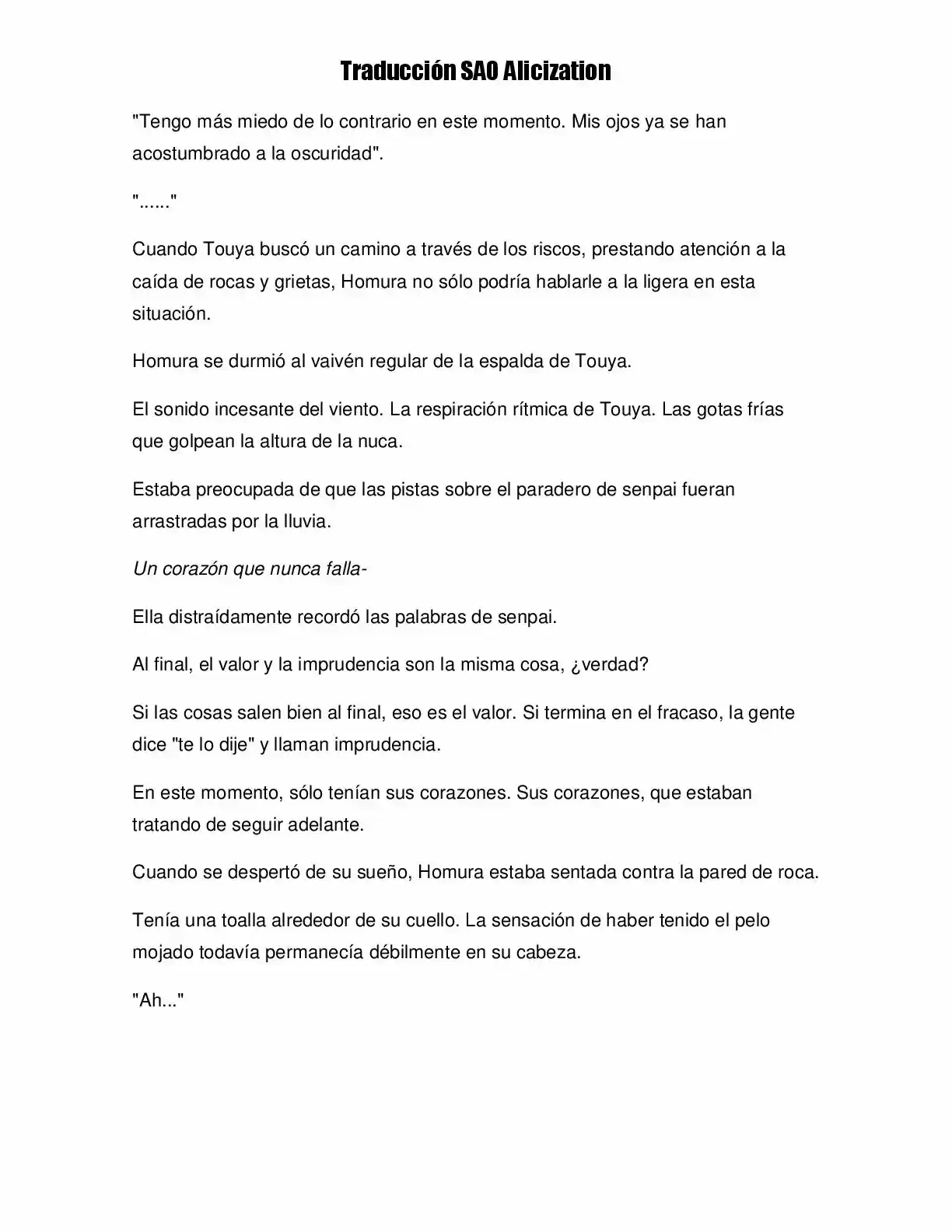 Fire Girl (Novela) - Capítulo 2 - Página 119 - LectorTMOo