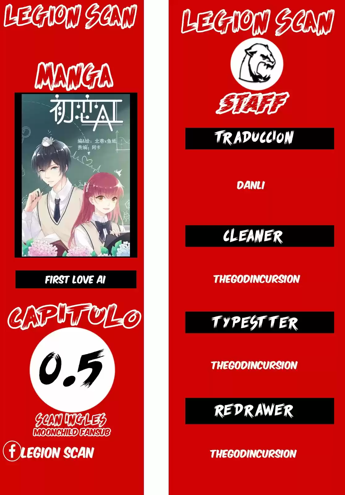 First Love (Novela) - Capítulo 0.50 - Página 1 - LectorTMOo