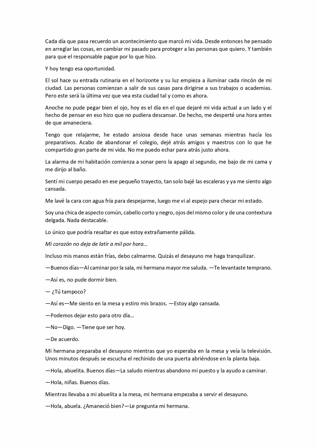 Fix My Destiny (Novela) - Capítulo 1 - Página 1 - LectorTMOo