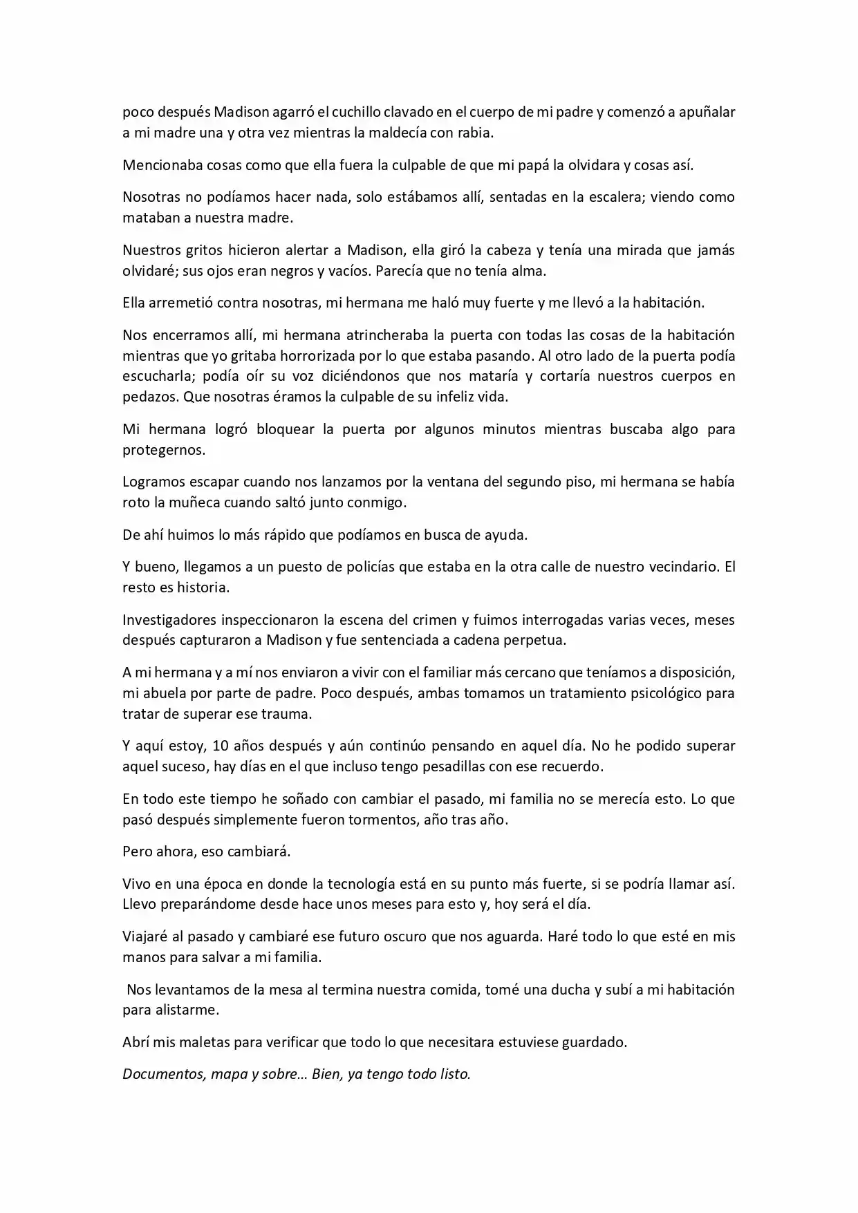 Fix My Destiny (Novela) - Capítulo 1 - Página 3 - LectorTMOo