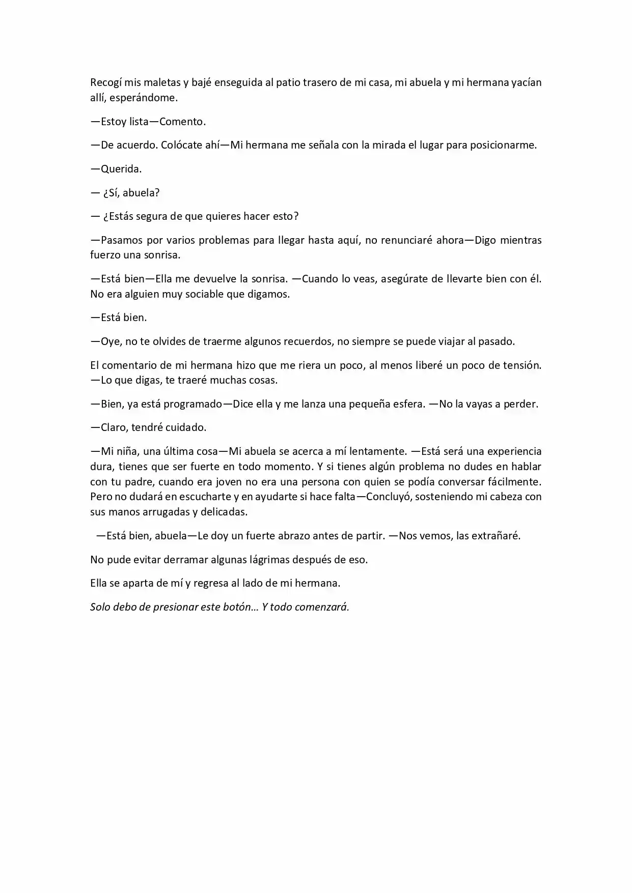 Fix My Destiny (Novela) - Capítulo 1 - Página 4 - LectorTMOo