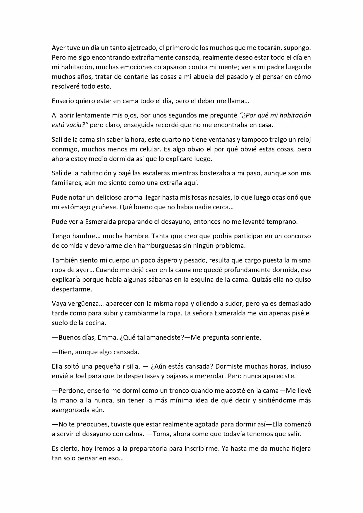 Fix My Destiny (Novela) - Capítulo 3 - Página 1 - LectorTMOo