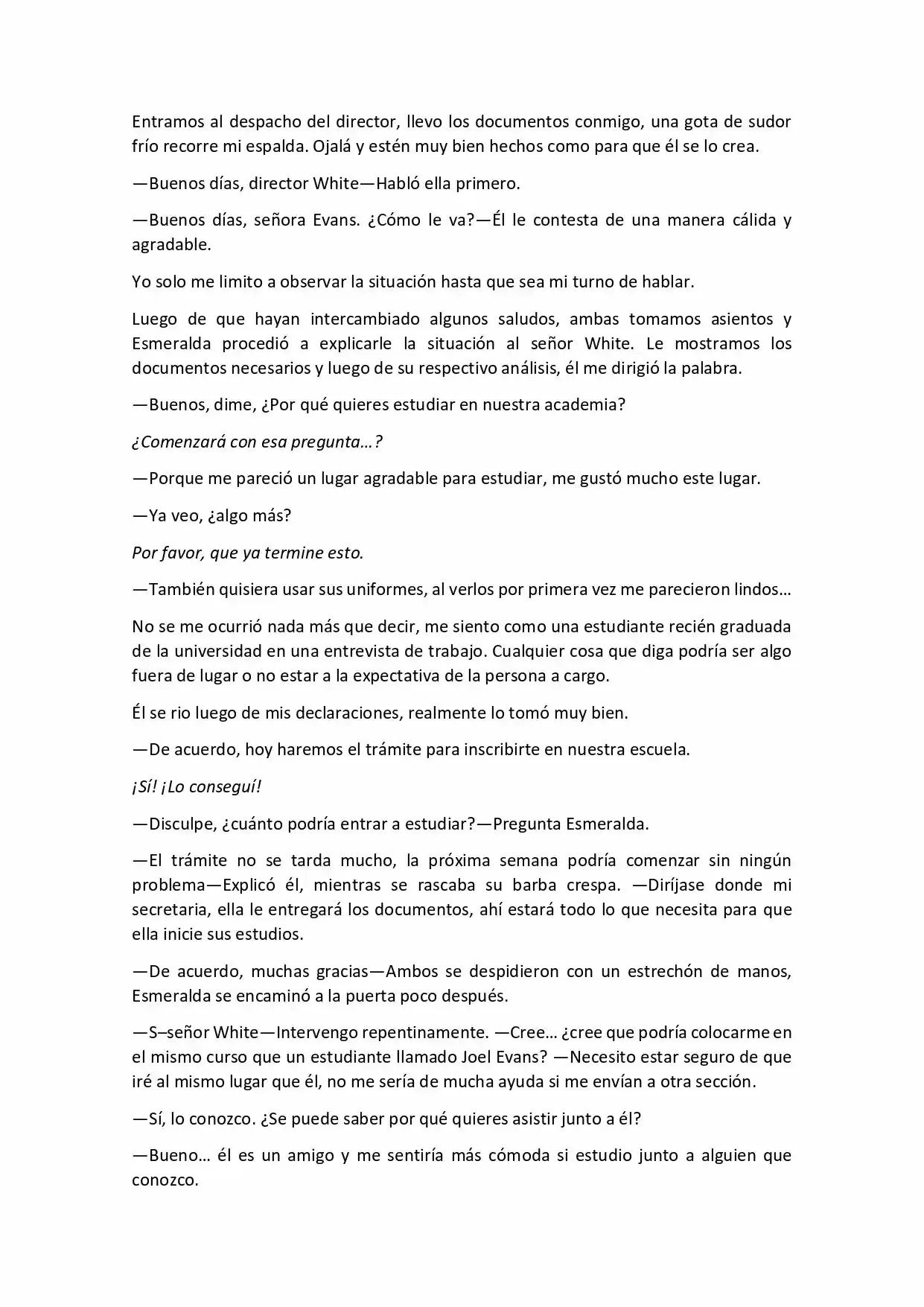 Fix My Destiny (Novela) - Capítulo 3 - Página 3 - LectorTMOo