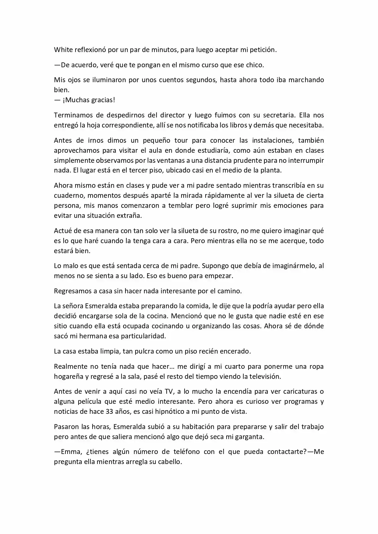 Fix My Destiny (Novela) - Capítulo 3 - Página 4 - LectorTMOo