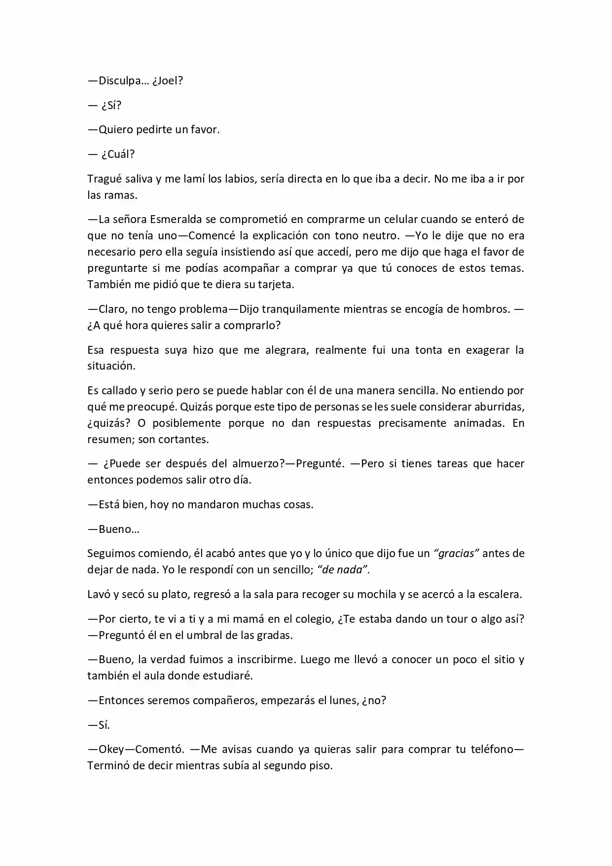 Fix My Destiny (Novela) - Capítulo 3 - Página 7 - LectorTMOo
