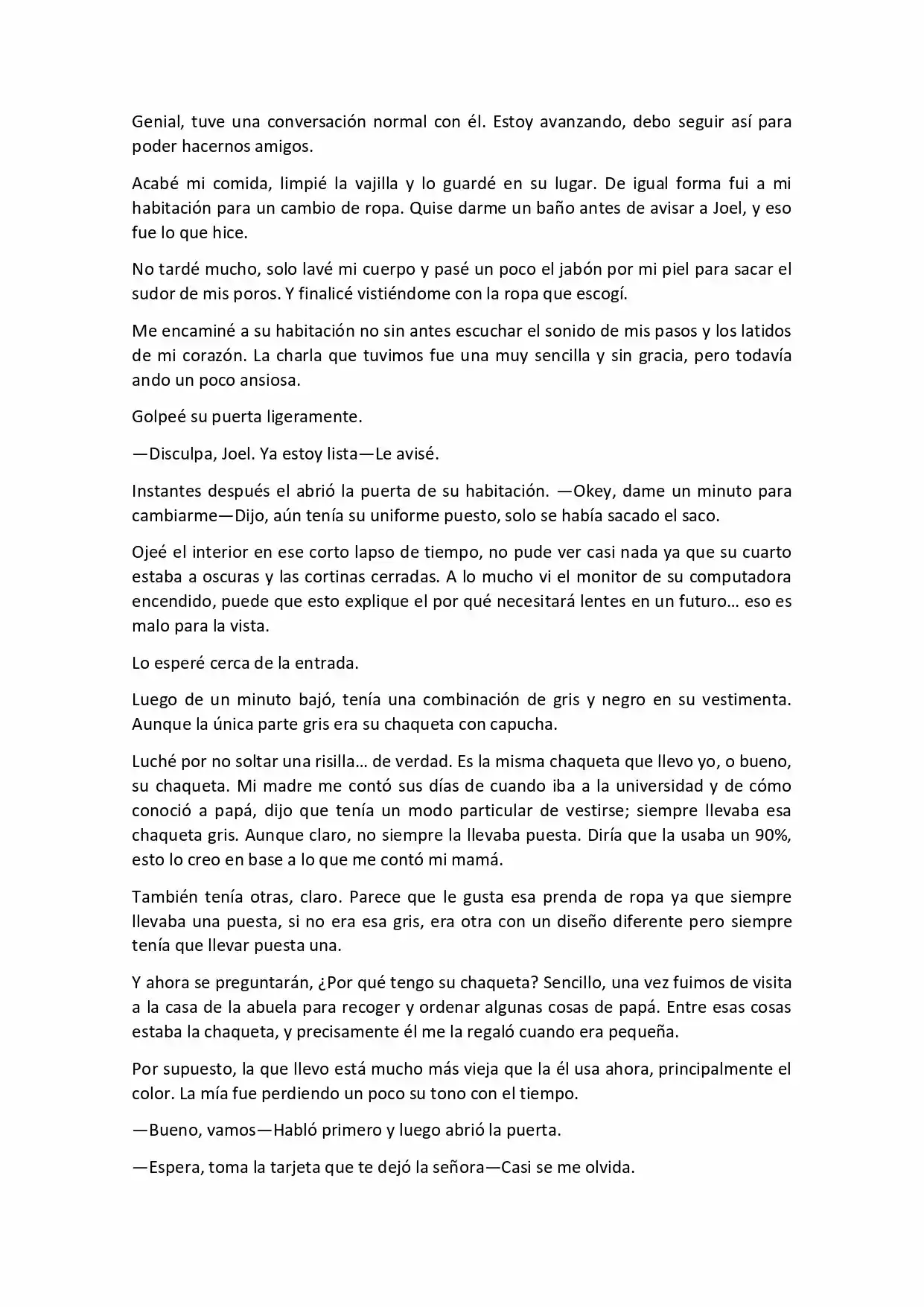 Fix My Destiny (Novela) - Capítulo 3 - Página 8 - LectorTMOo