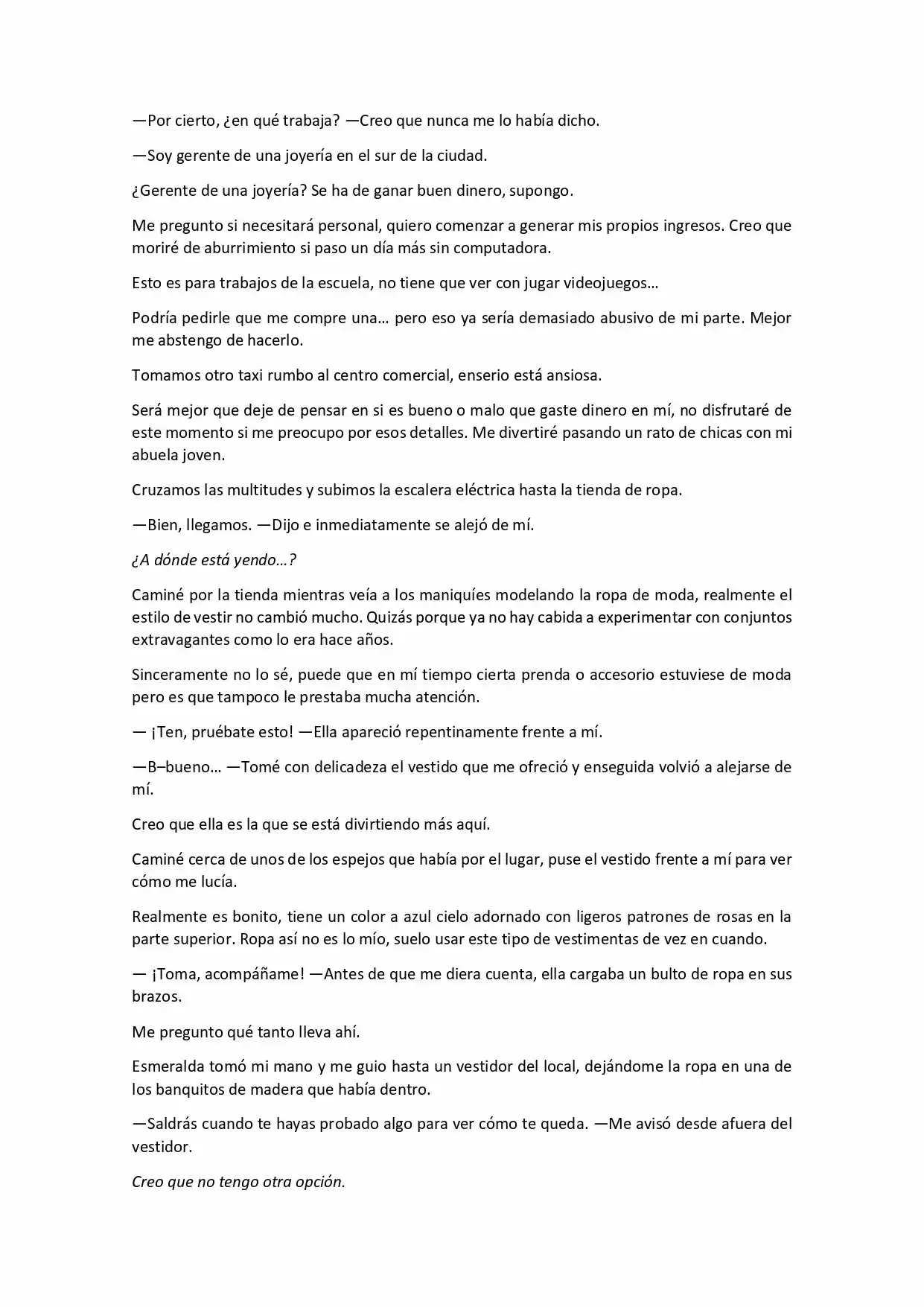 Fix My Destiny (Novela) - Capítulo 4 - Página 9 - LectorTMOo