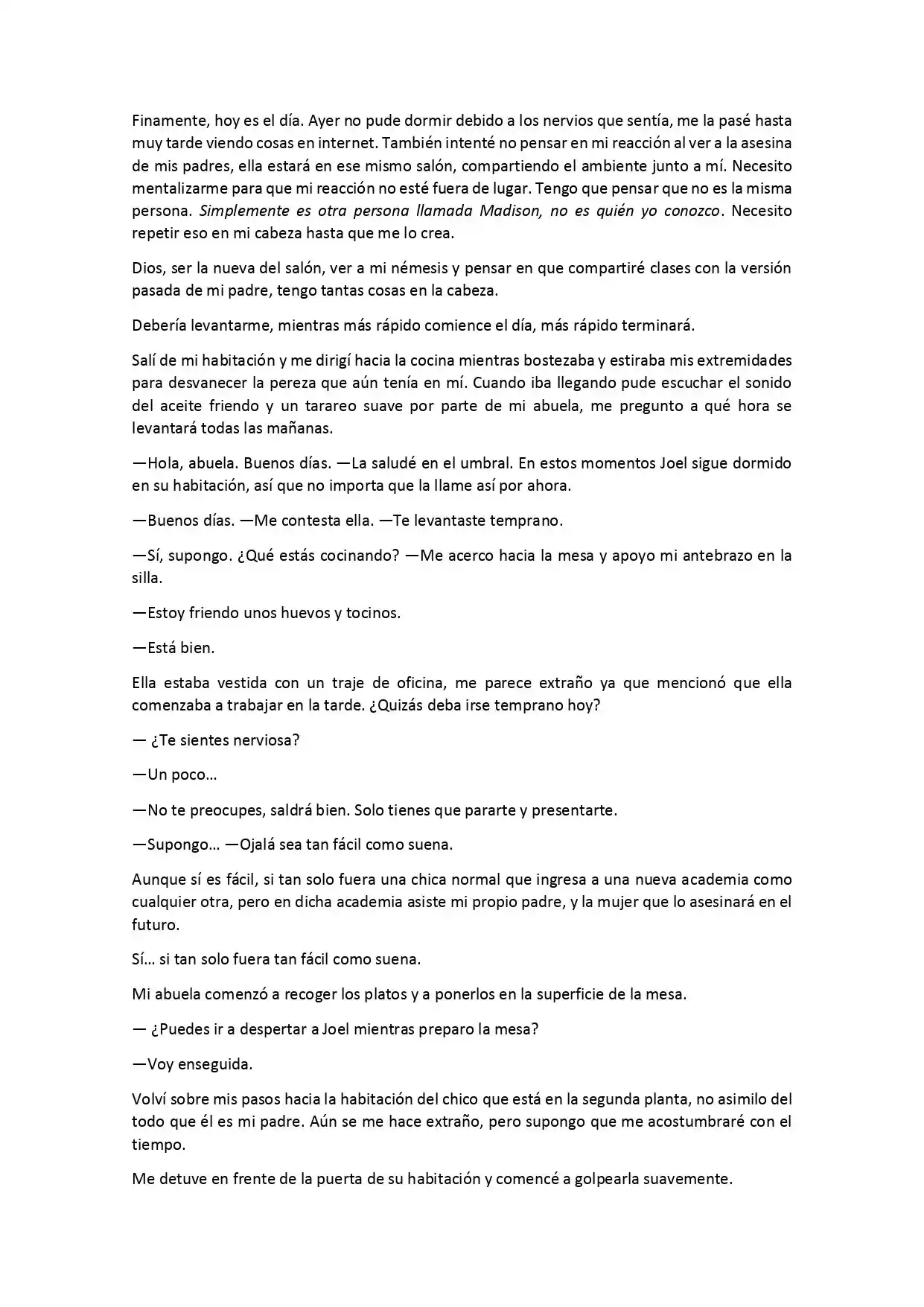 Fix My Destiny (Novela) - Capítulo 5 - Página 1 - LectorTMOo