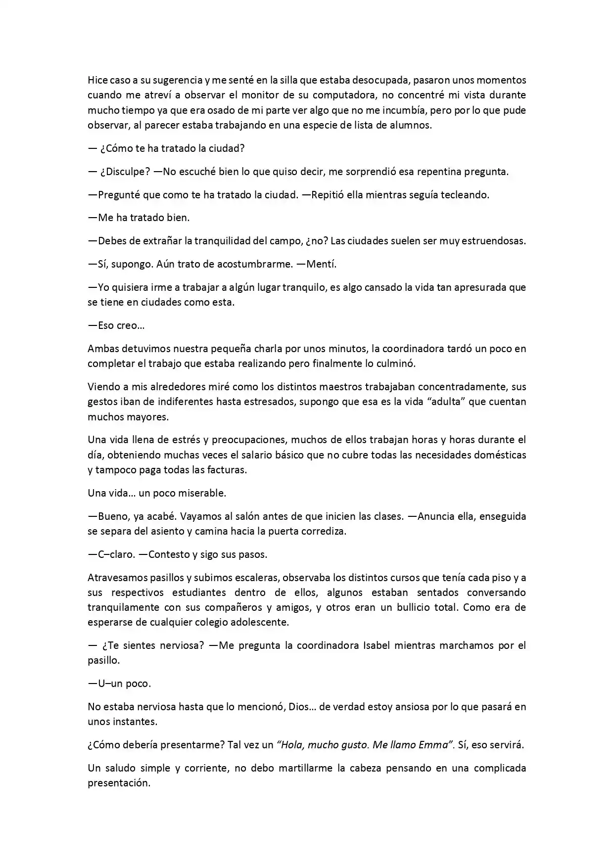Fix My Destiny (Novela) - Capítulo 5 - Página 5 - LectorTMOo