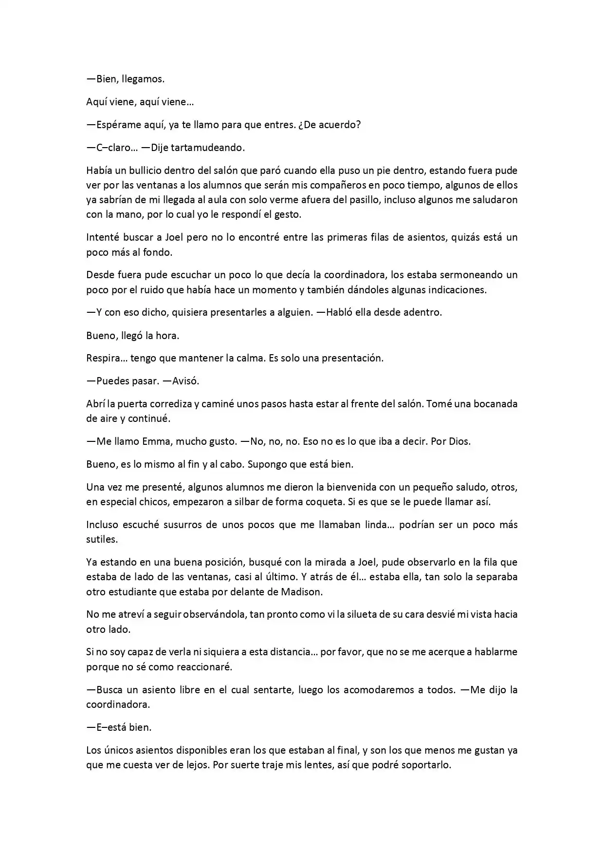 Fix My Destiny (Novela) - Capítulo 5 - Página 6 - LectorTMOo