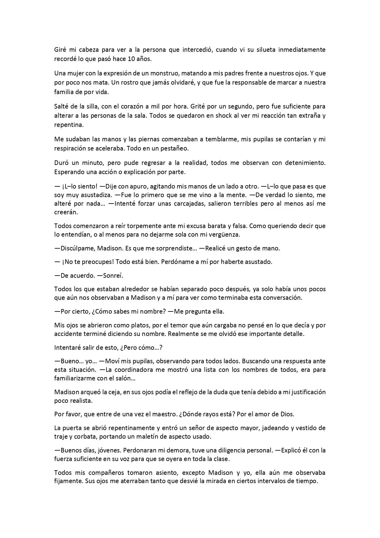 Fix My Destiny (Novela) - Capítulo 5 - Página 8 - LectorTMOo