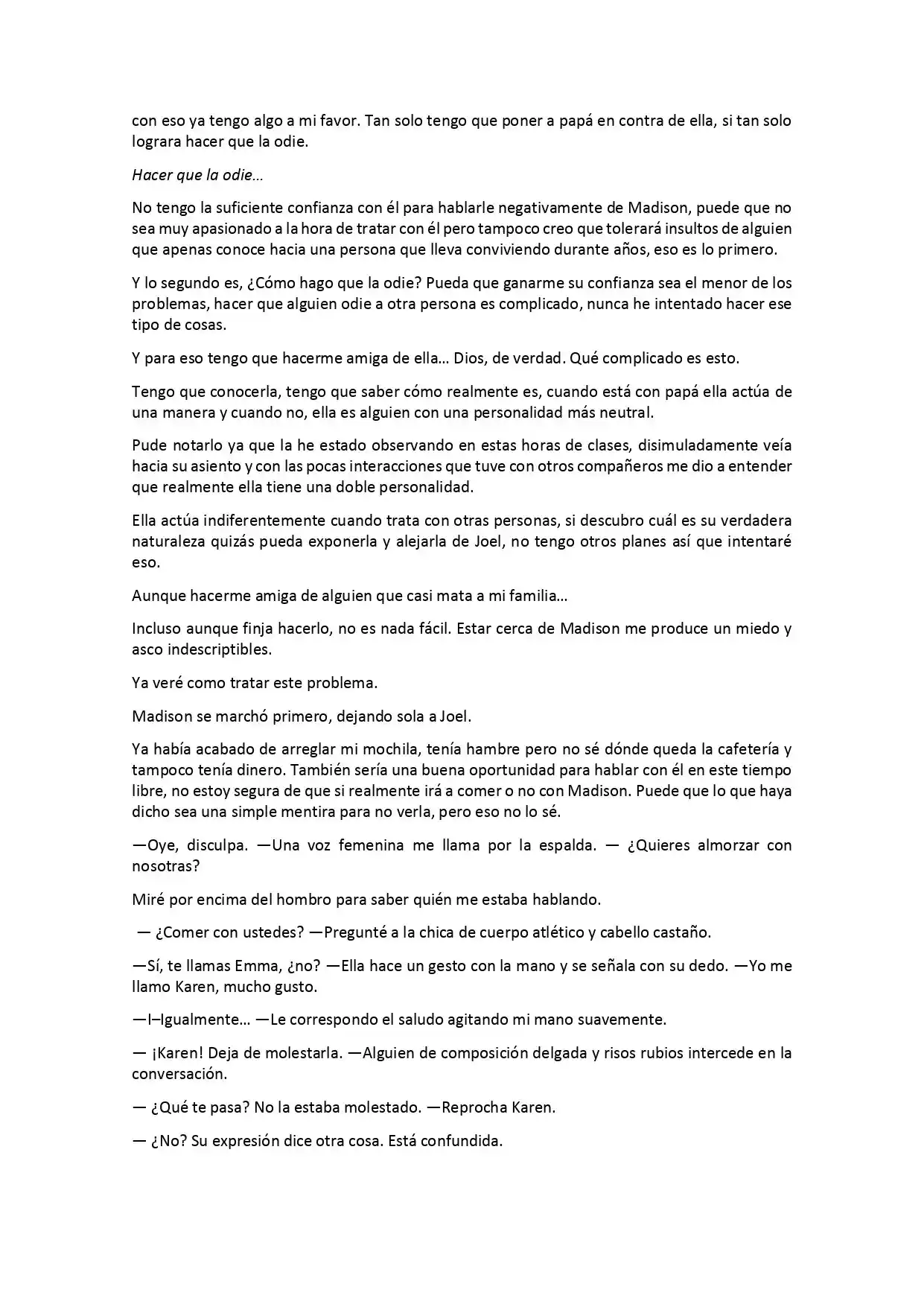 Fix My Destiny (Novela) - Capítulo 5 - Página 11 - LectorTMOo