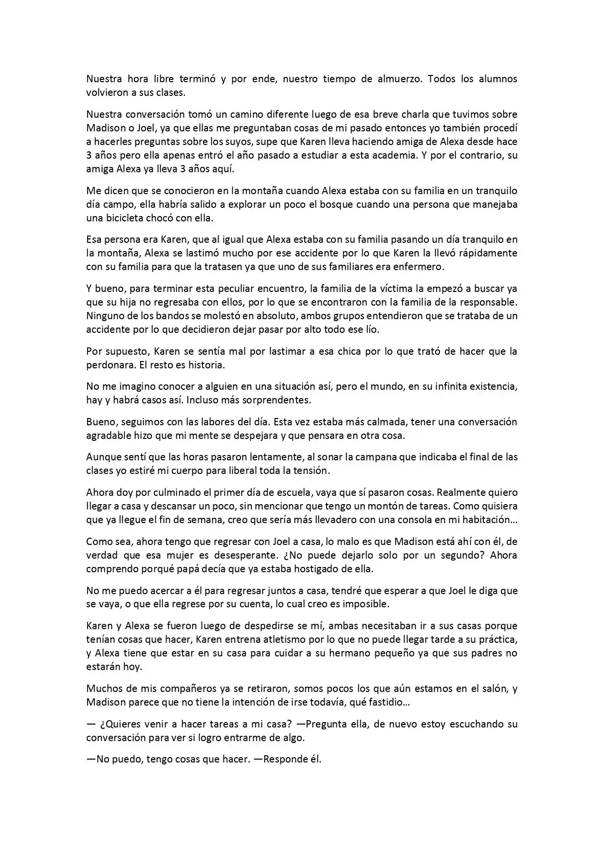 Fix My Destiny (Novela) - Capítulo 5 - Página 16 - LectorTMOo