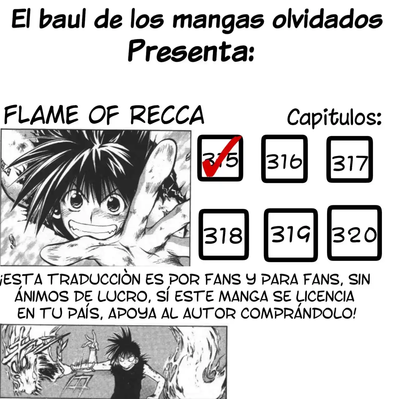 Flame Of Recca - Capítulo 315 - Página 1 - LectorTMOo