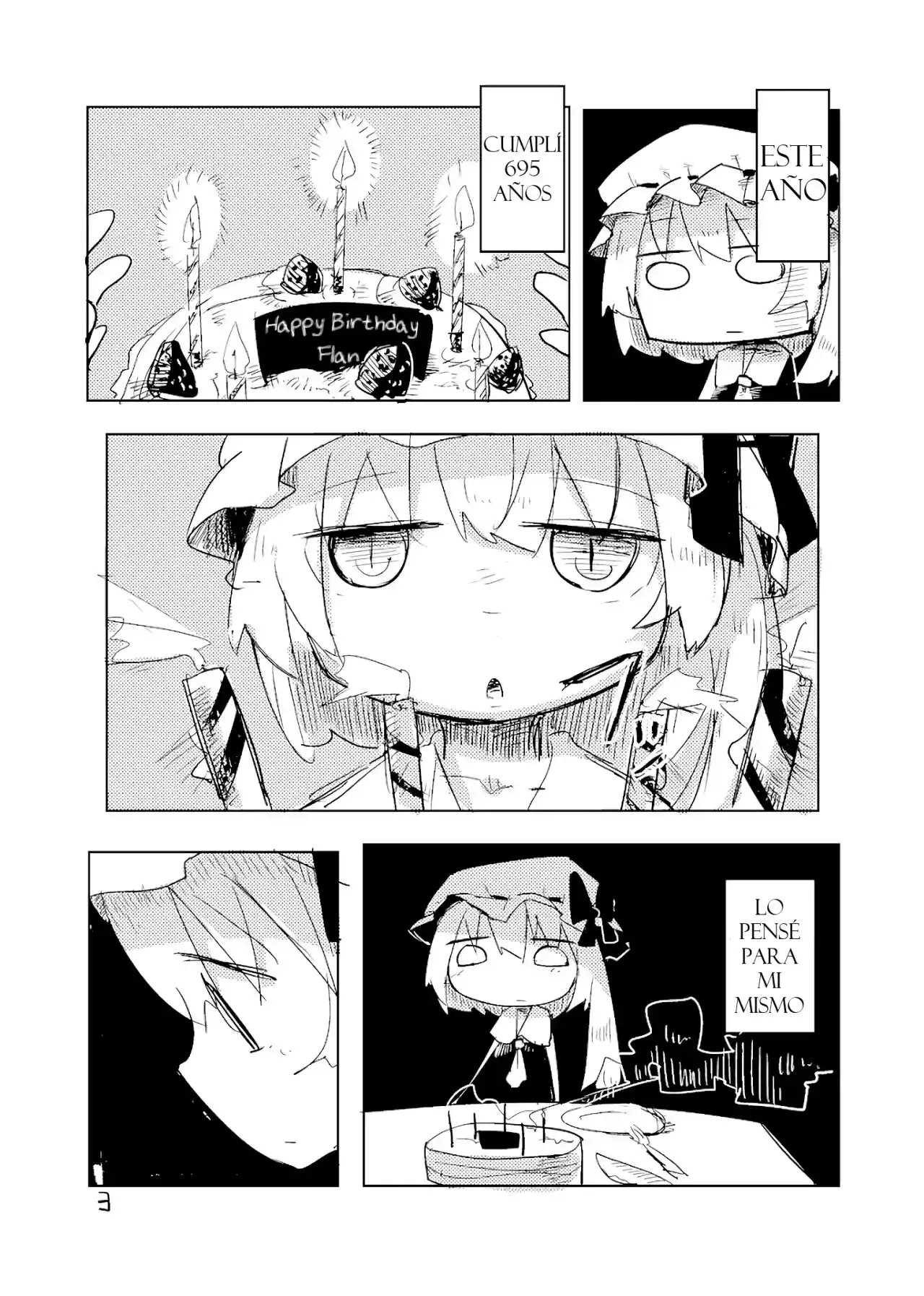 Flan Wants To Die - Touhou Project - Capítulo 1 - Página 4 - LectorTMOo