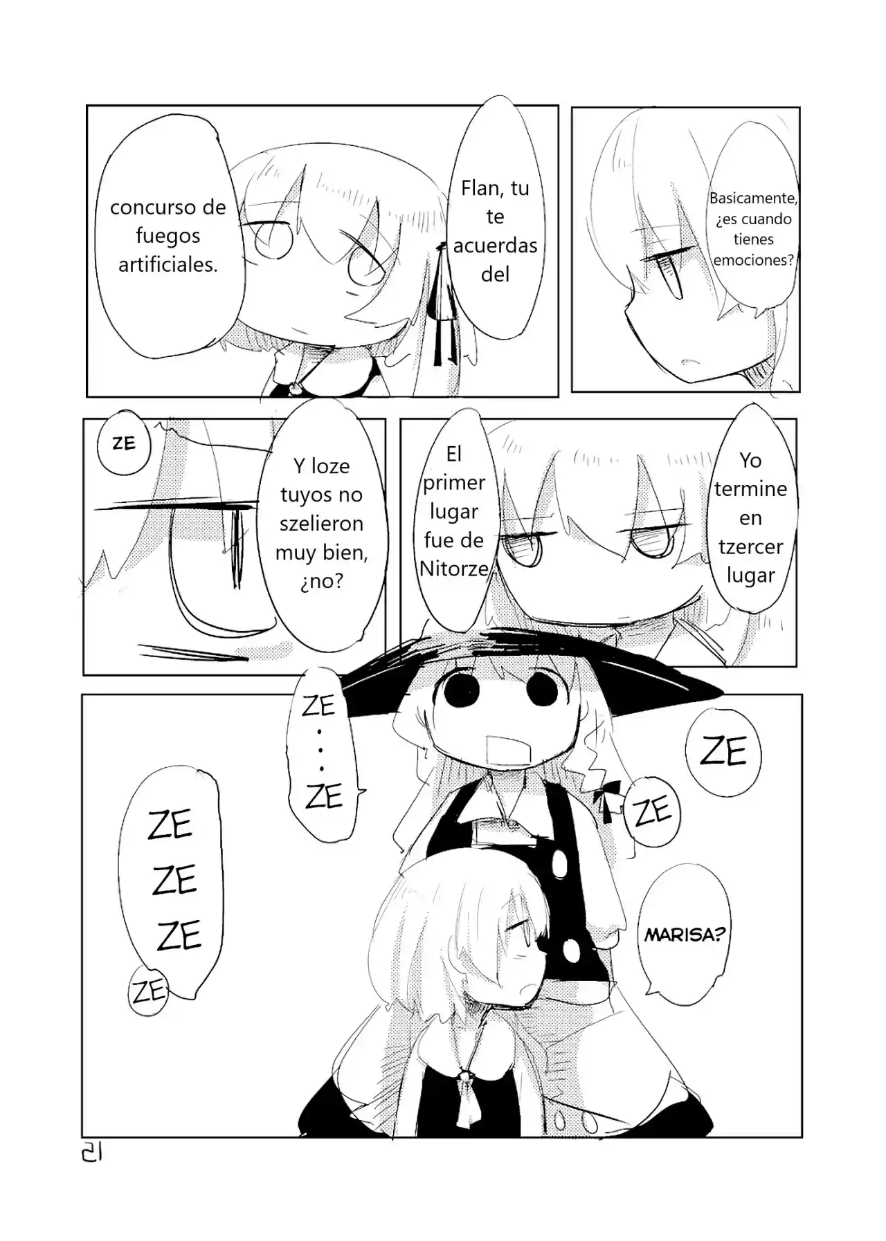 Flan Wants To Die - Touhou Project - Capítulo 1 - Página 22 - LectorTMOo