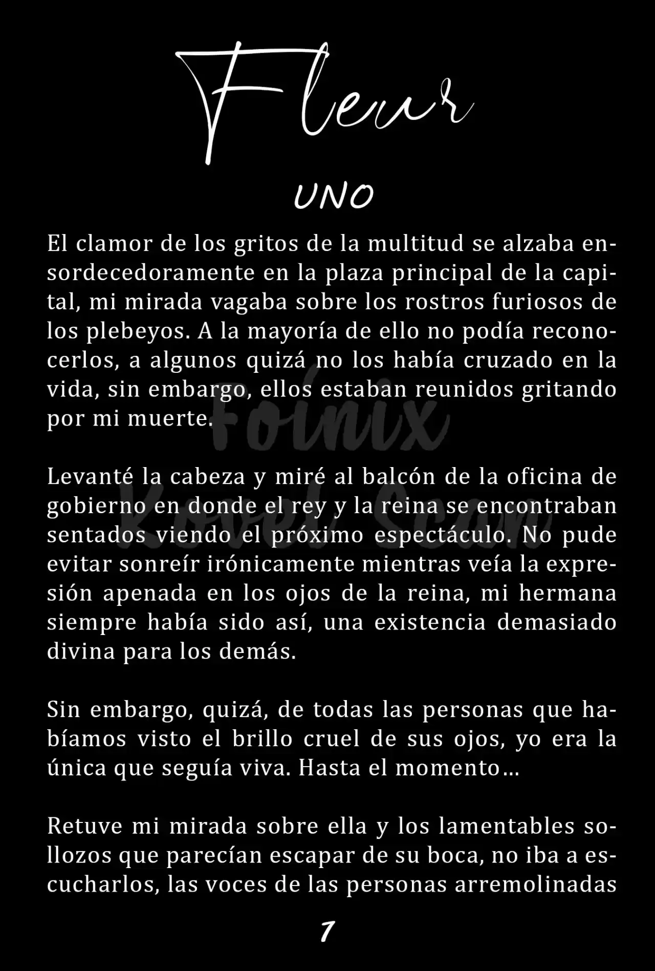 Fleur (Novela) - Capítulo 1 - Página 1 - LectorTMOo