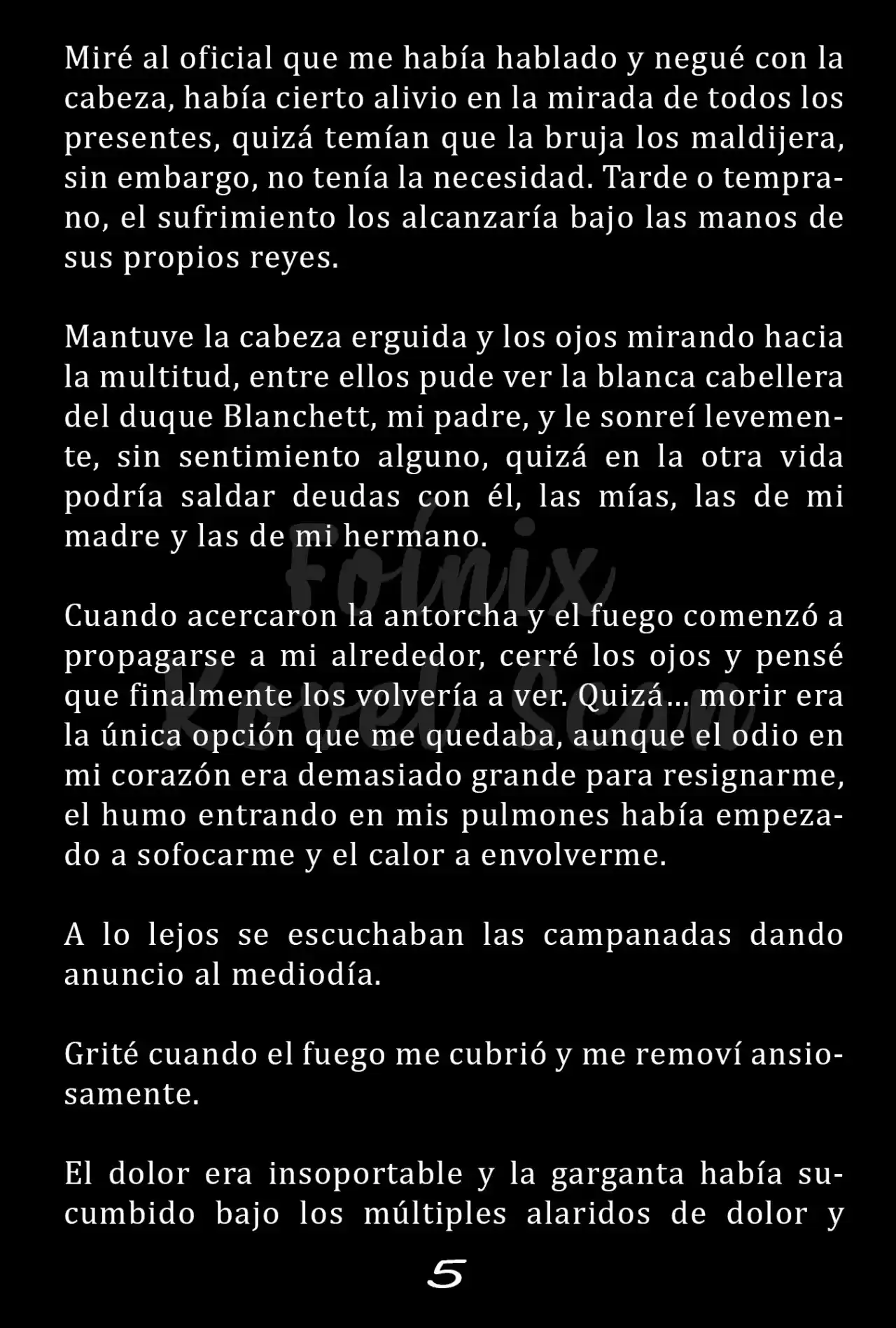 Fleur (Novela) - Capítulo 1 - Página 5 - LectorTMOo