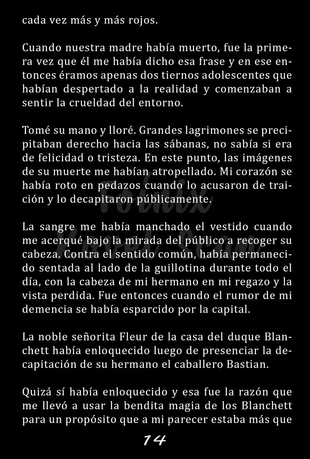 Fleur (Novela) - Capítulo 1 - Página 14 - LectorTMOo