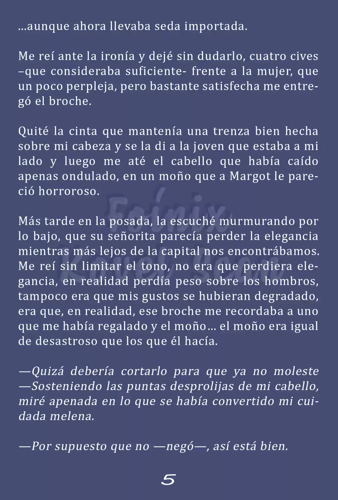 Fleur (Novela) - Capítulo 10 - Página 6 - LectorTMOo