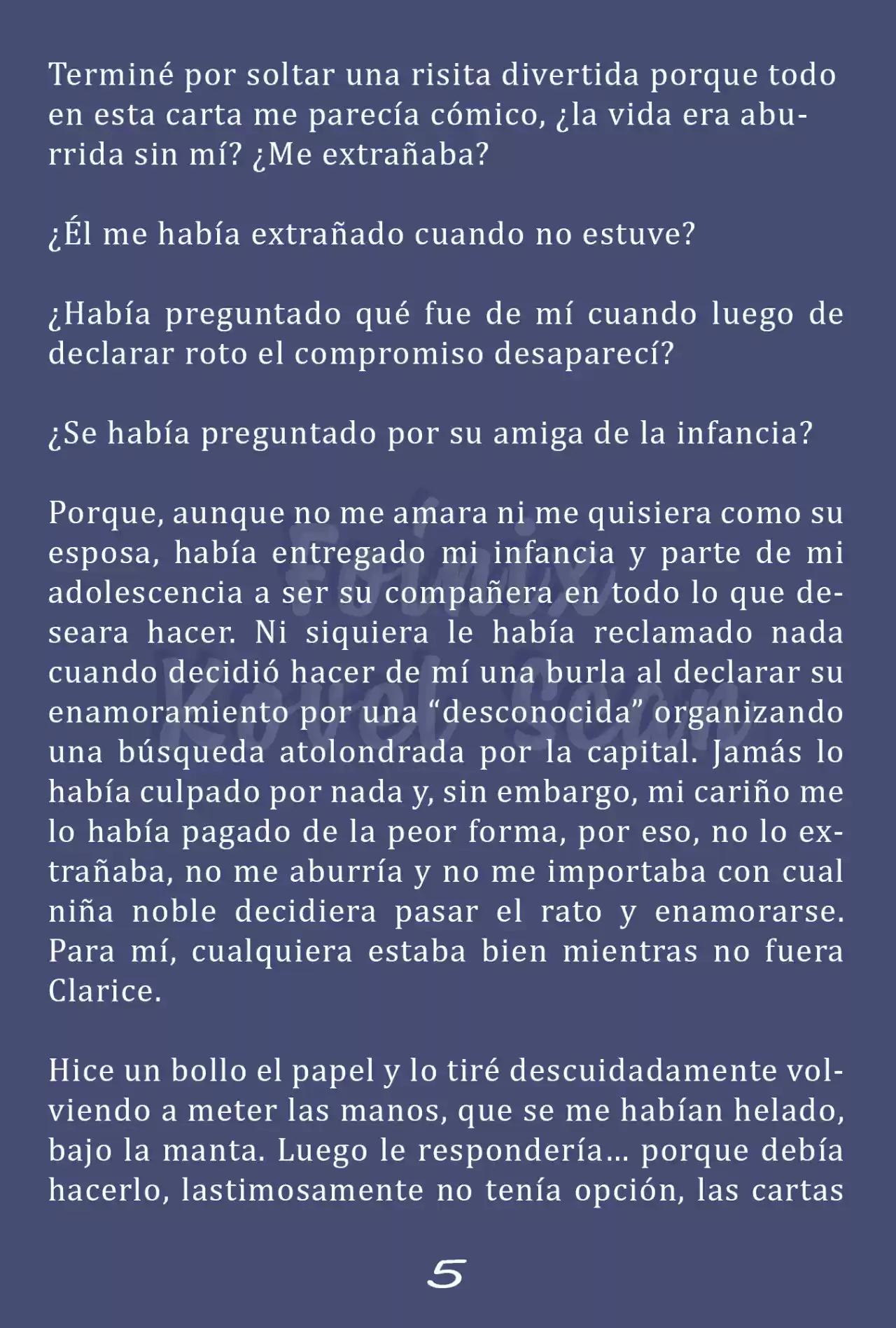 Fleur (Novela) - Capítulo 11 - Página 6 - LectorTMOo