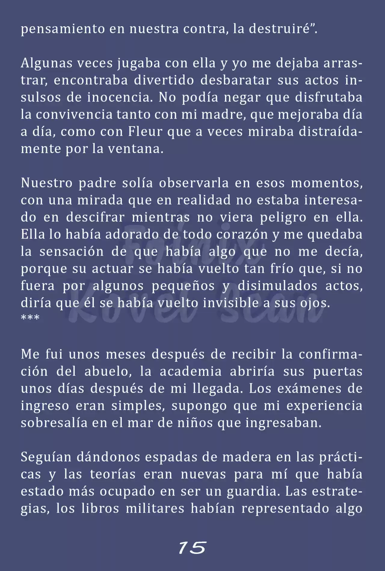 Fleur (Novela) - Capítulo 12.50 - Página 16 - LectorTMOo