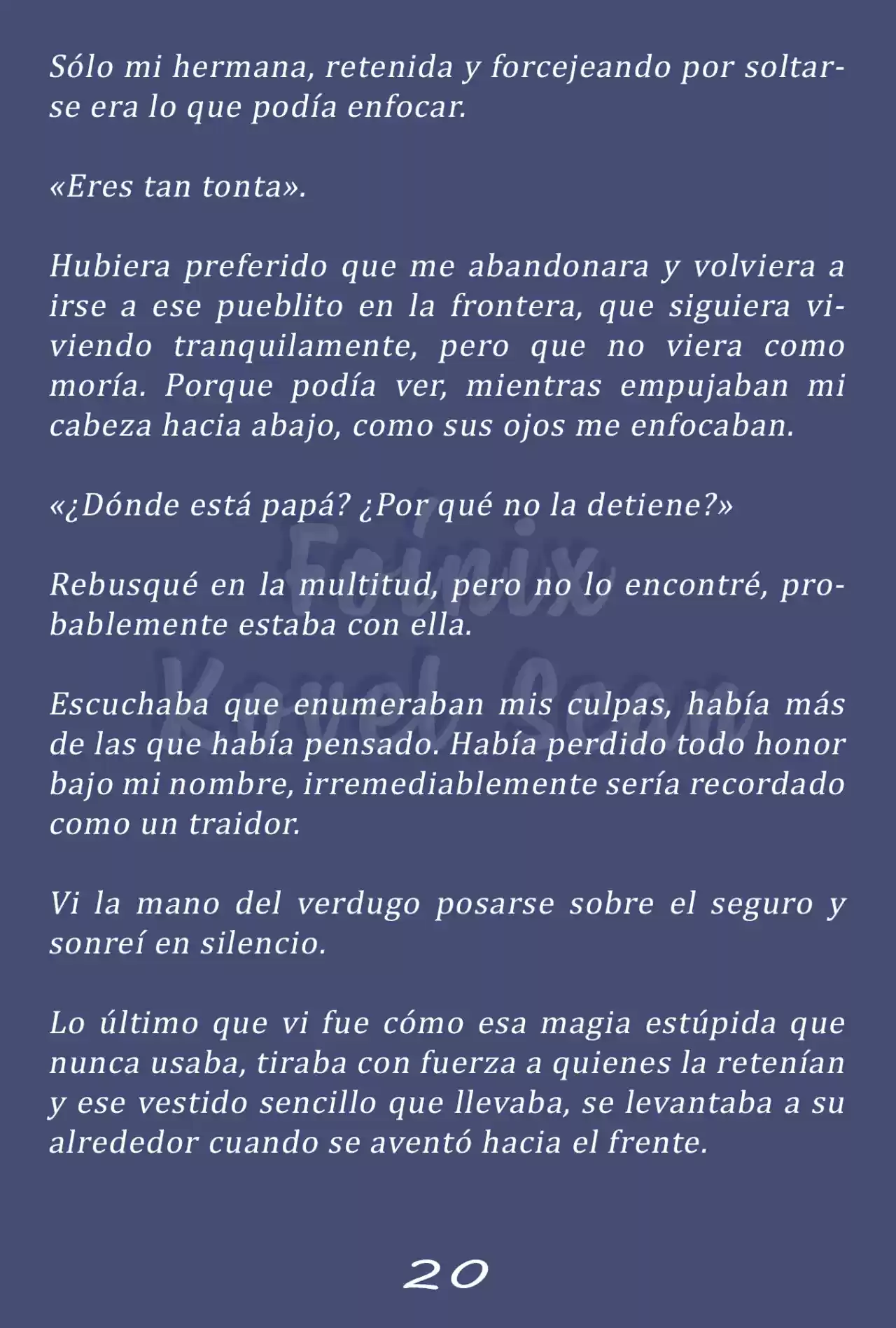 Fleur (Novela) - Capítulo 12.50 - Página 21 - LectorTMOo