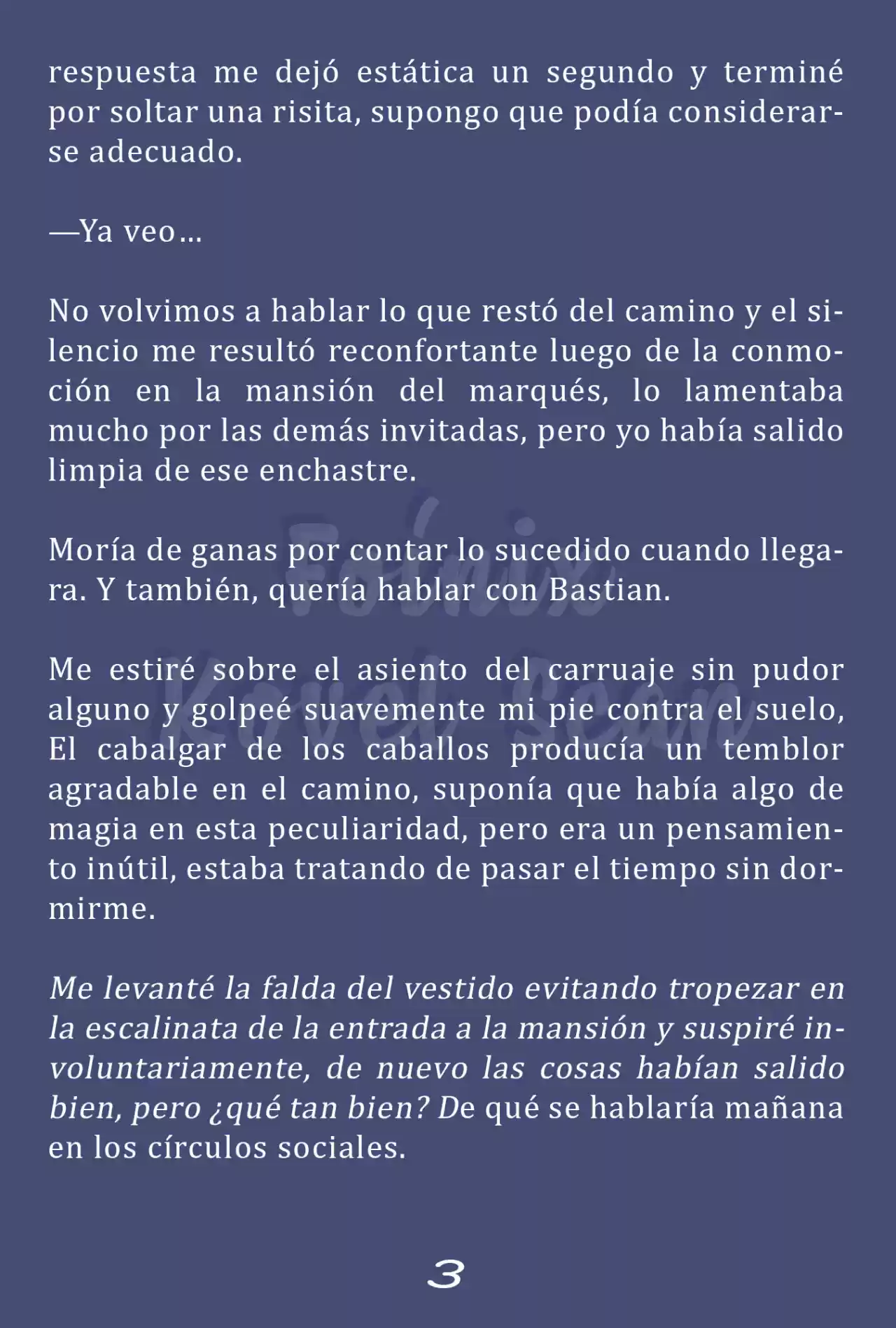 Fleur (Novela) - Capítulo 13 - Página 4 - LectorTMOo