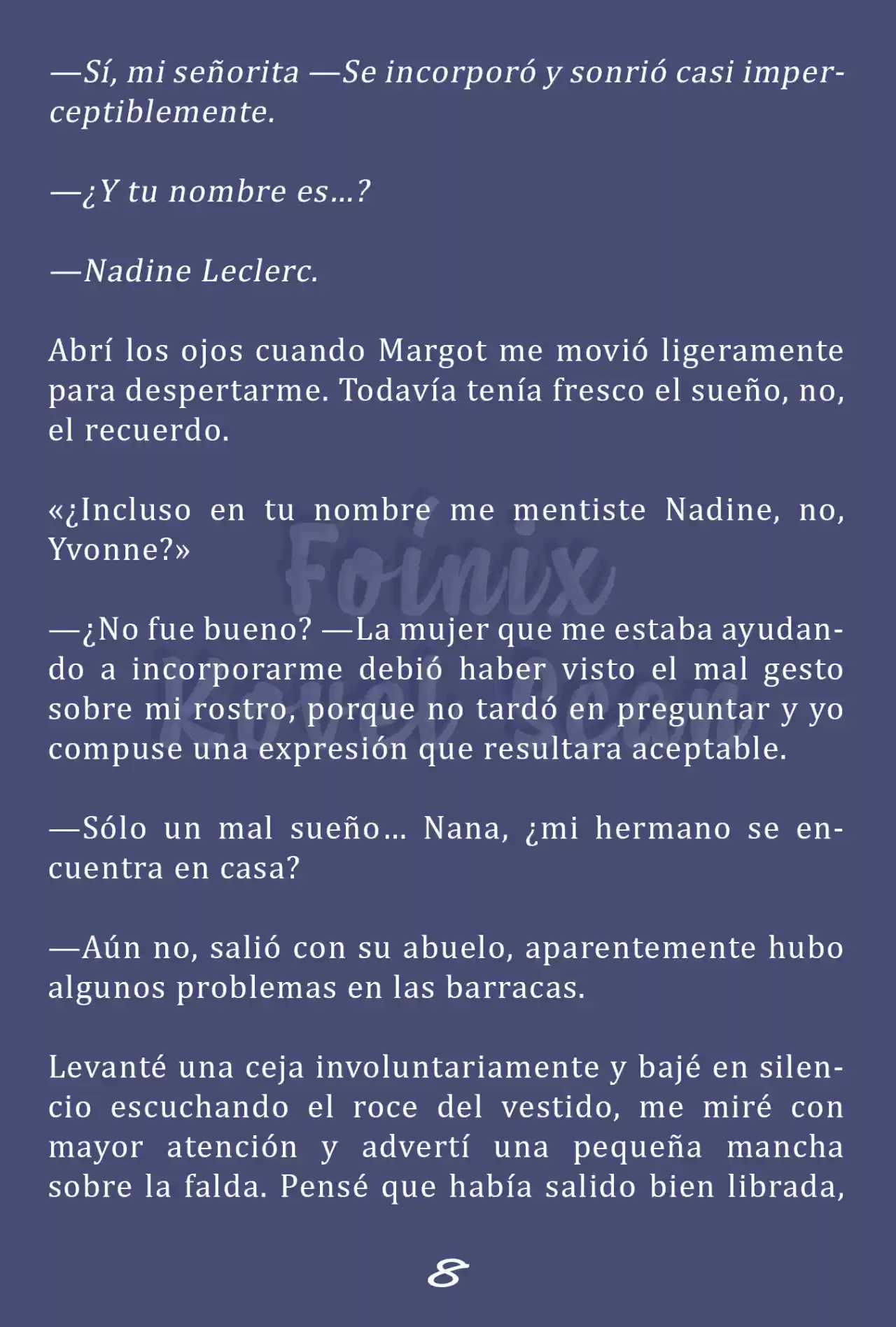 Fleur (Novela) - Capítulo 13 - Página 9 - LectorTMOo