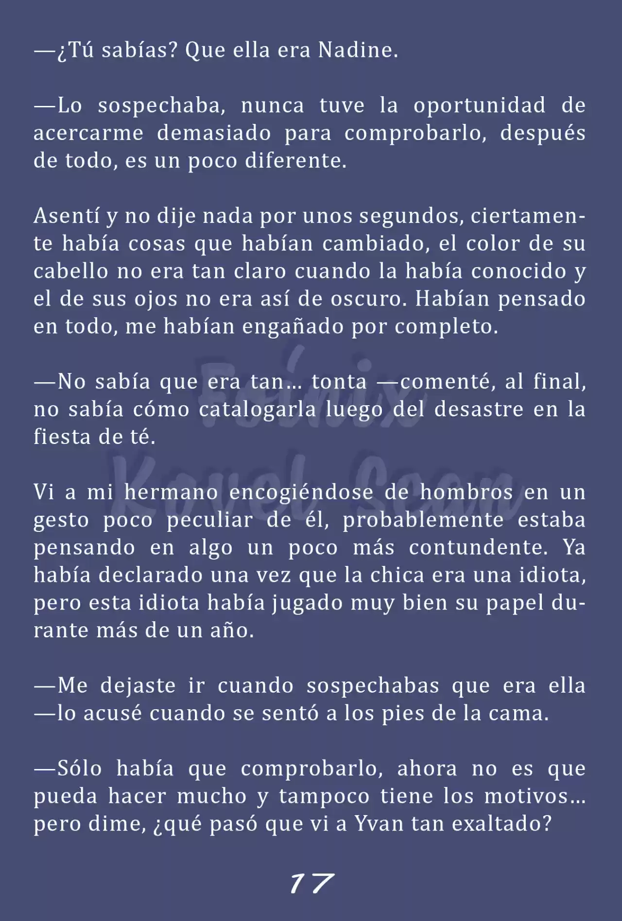 Fleur (Novela) - Capítulo 13 - Página 18 - LectorTMOo