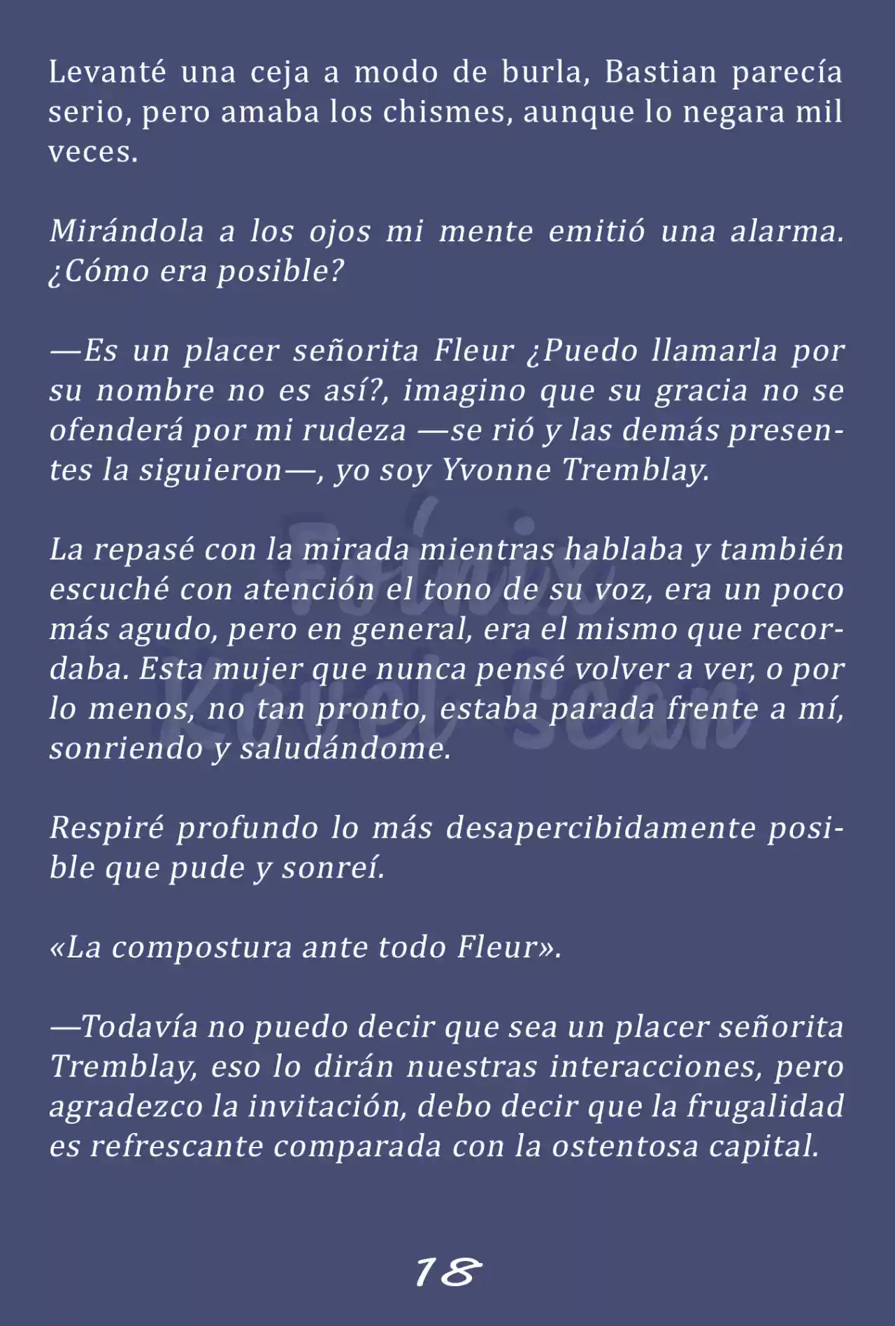 Fleur (Novela) - Capítulo 13 - Página 19 - LectorTMOo