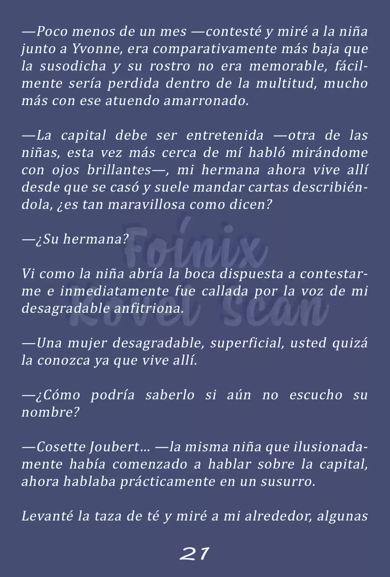 Fleur (Novela) - Capítulo 13 - Página 22 - LectorTMOo