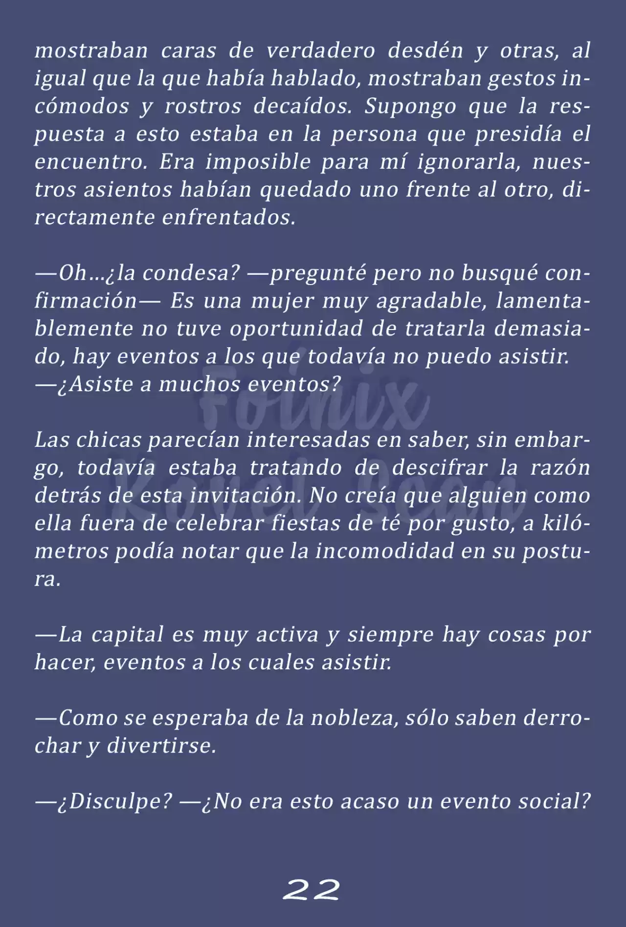 Fleur (Novela) - Capítulo 13 - Página 23 - LectorTMOo