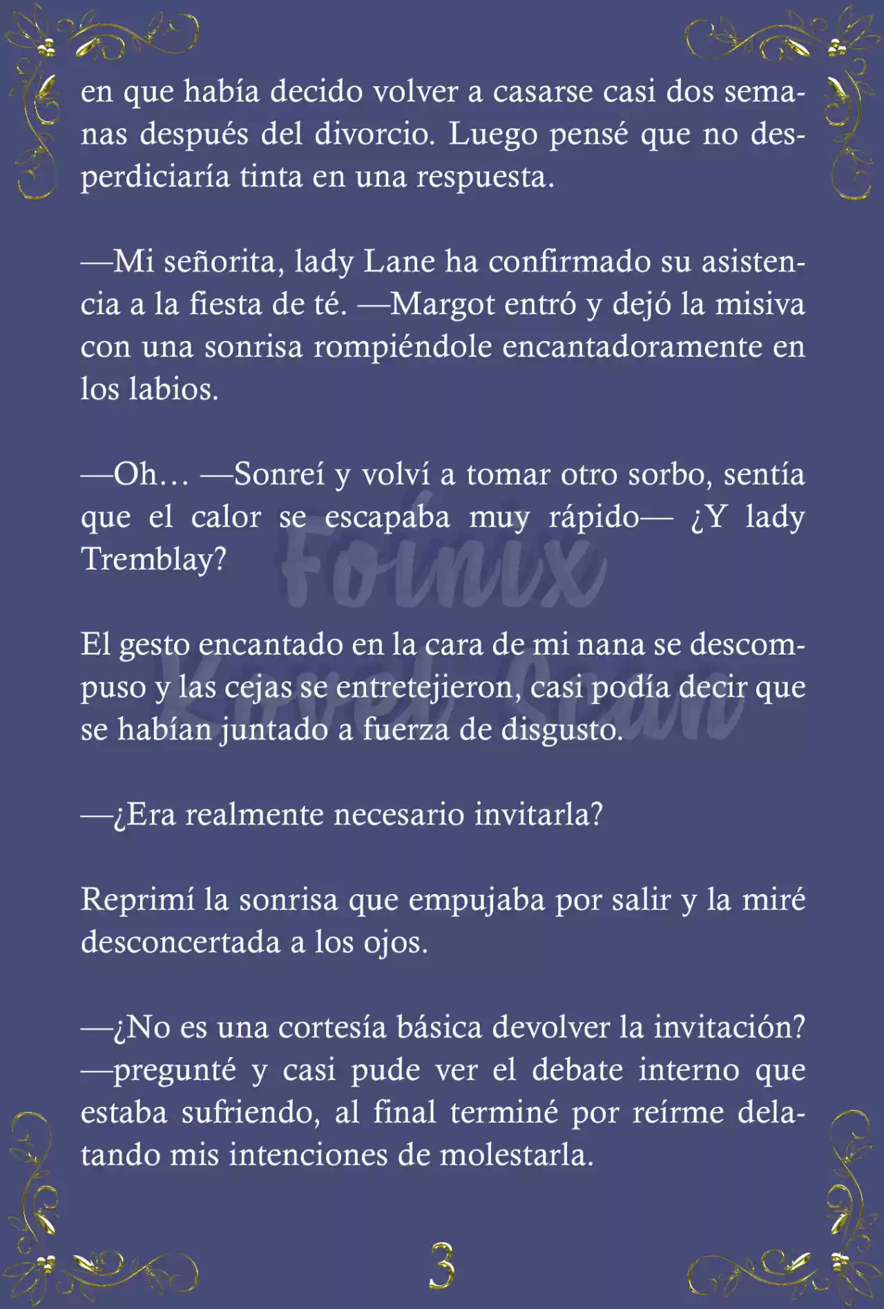 Fleur (Novela) - Capítulo 14 - Página 4 - LectorTMOo