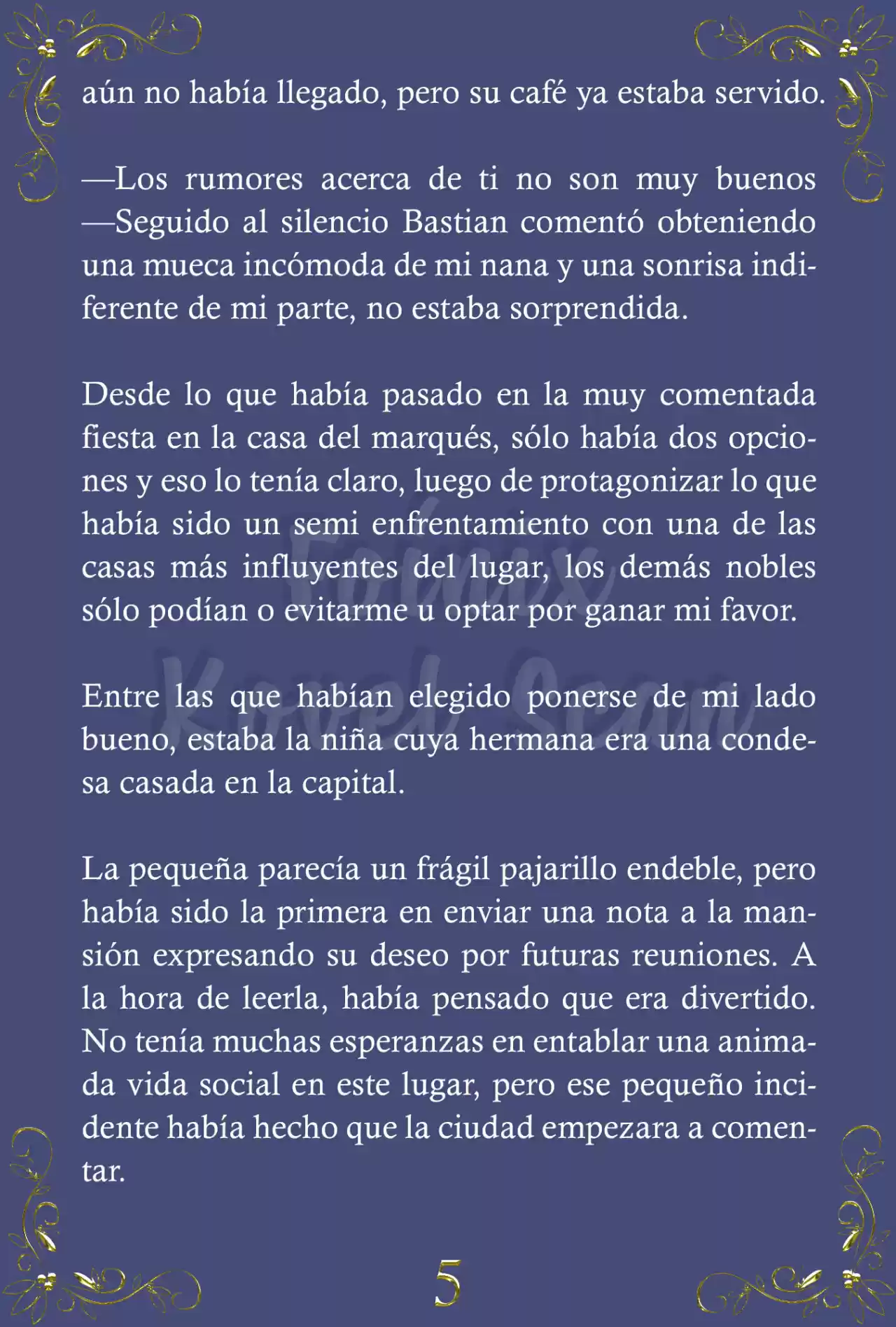 Fleur (Novela) - Capítulo 14 - Página 6 - LectorTMOo