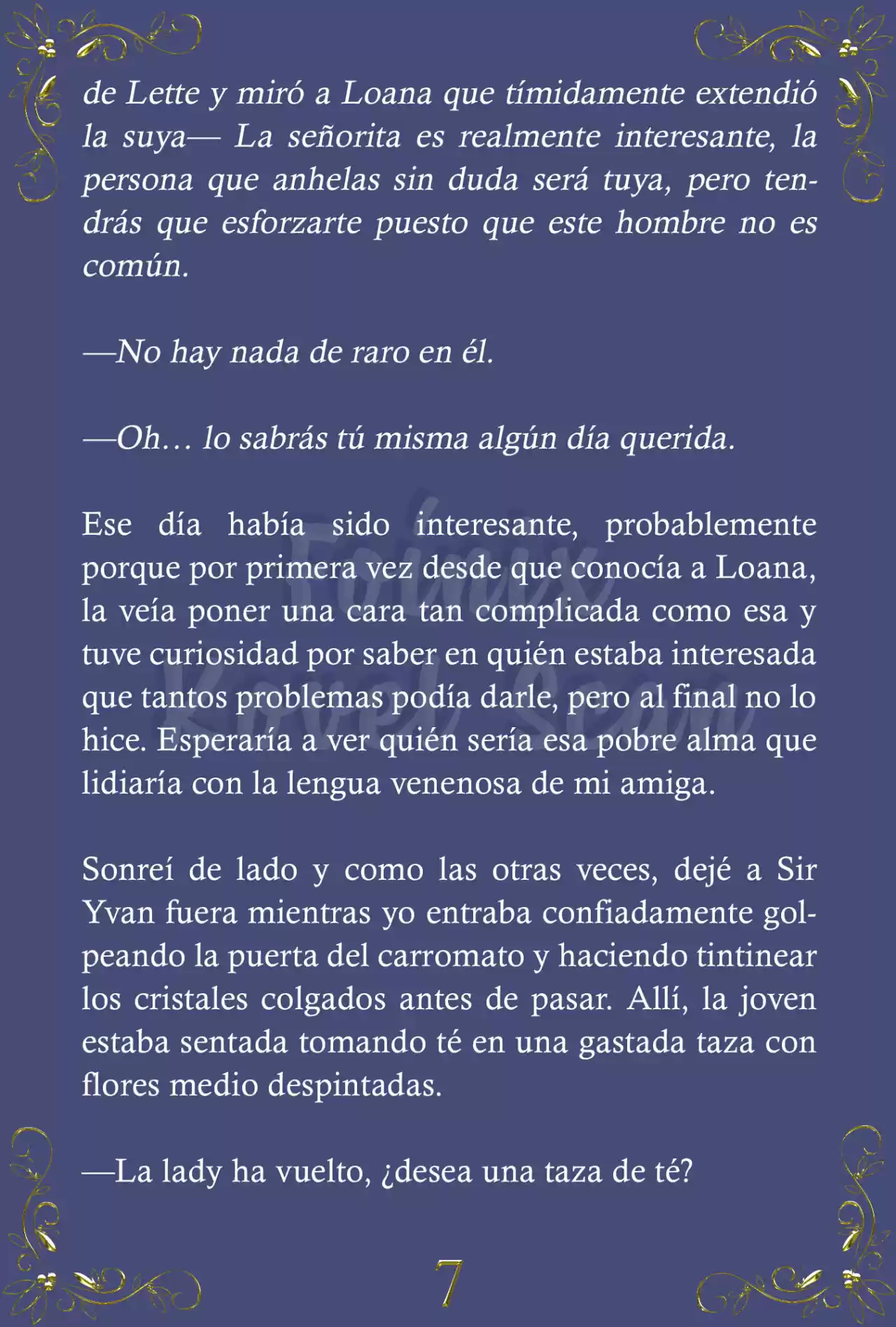 Fleur (Novela) - Capítulo 17 - Página 8 - LectorTMOo