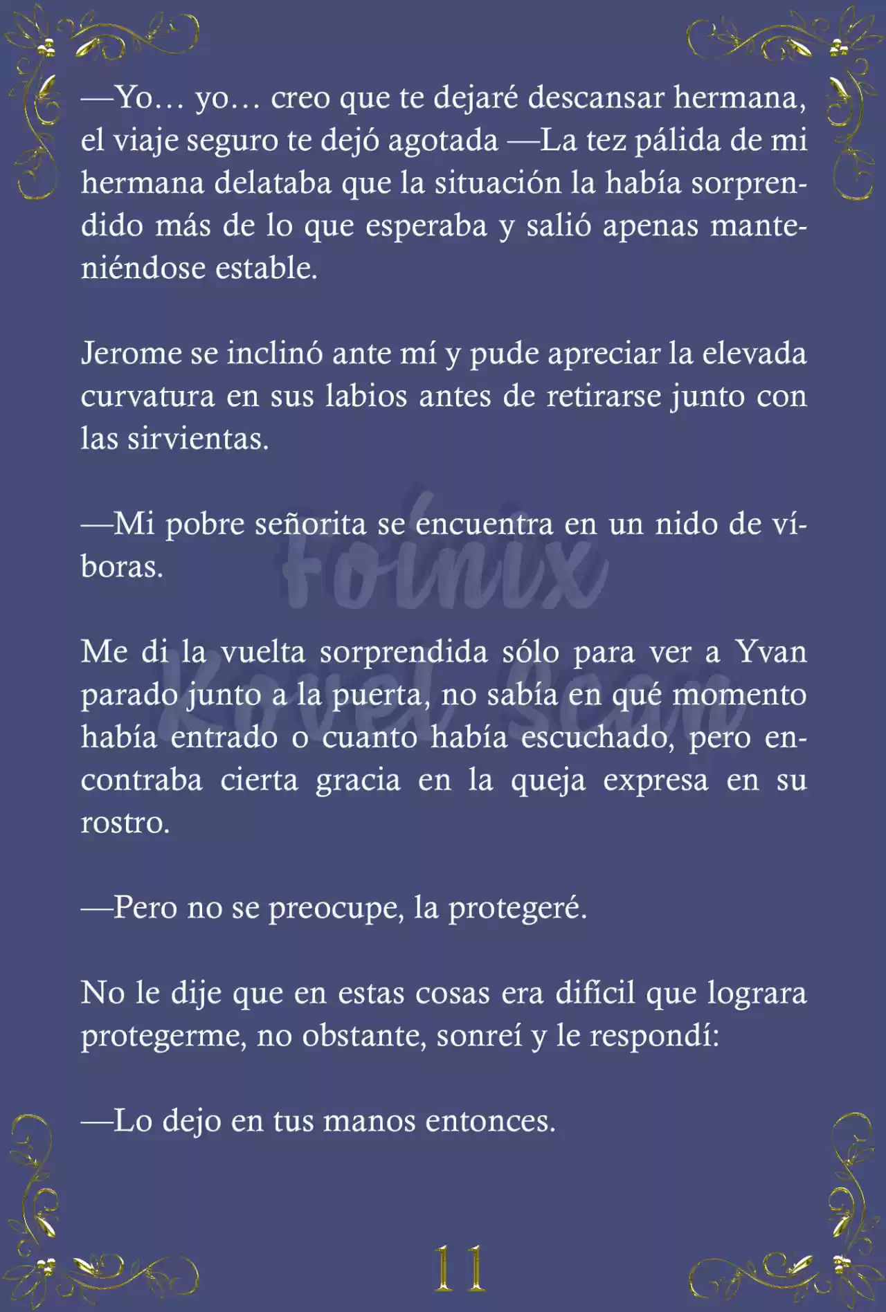 Fleur (Novela) - Capítulo 18 - Página 12 - LectorTMOo